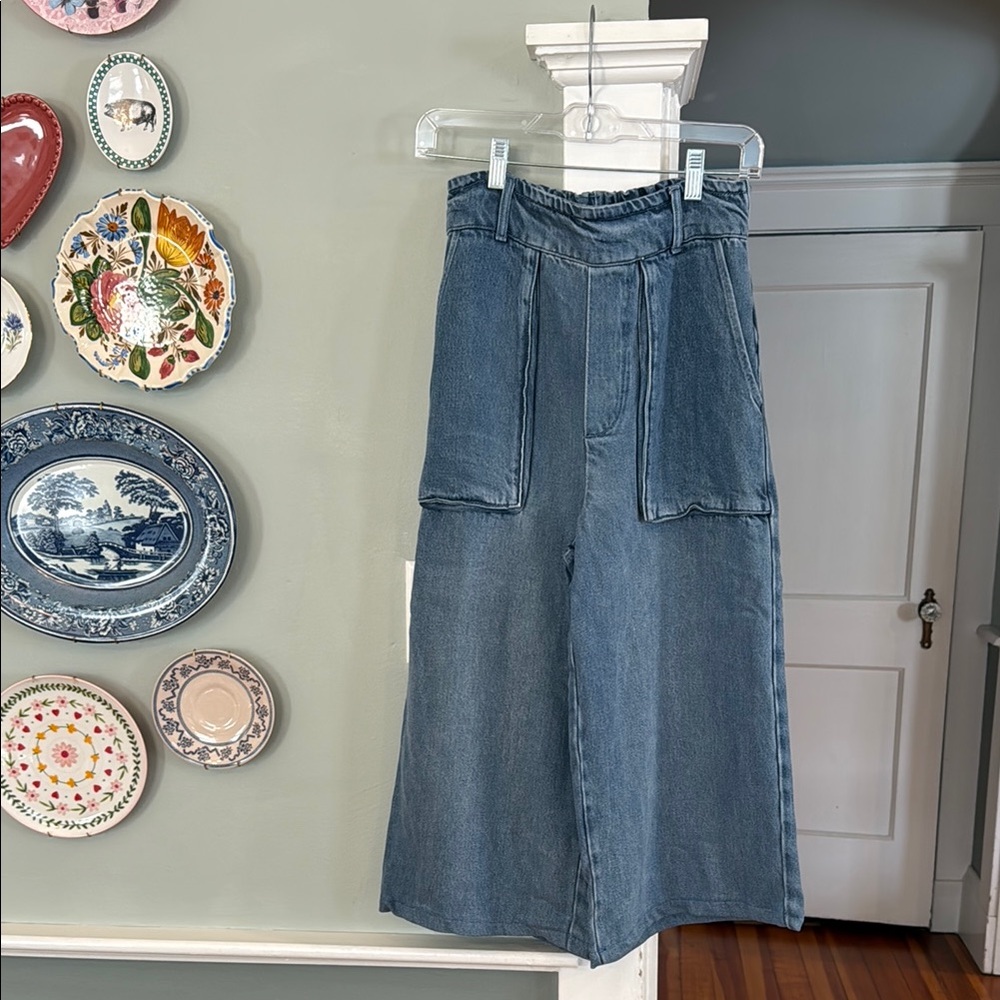 YFB Blue Denim Culottes